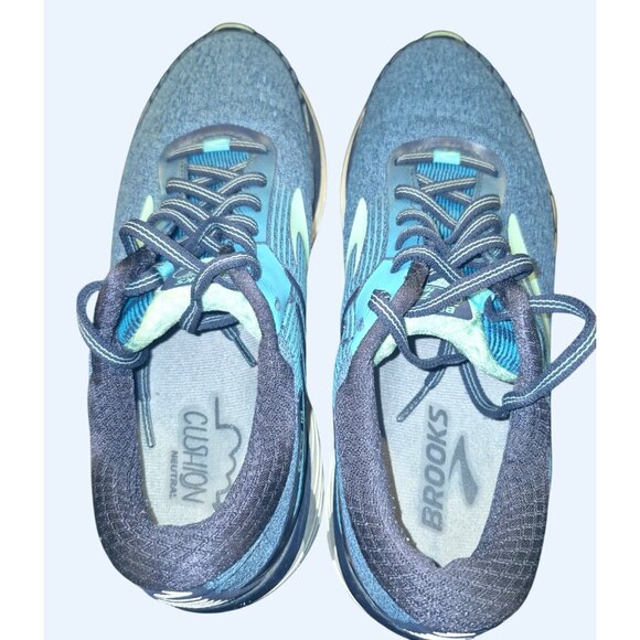 Brooks GTS 18 Blue Cushion Running Shoes Size 10 Lightweight Durable Design - Picture 5 of 9